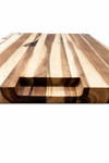 Luxe houten snijplank 40x30x3 cm rechthoek